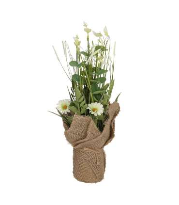 Kunstlill IN GARDEN H35cm, valge õis, ro