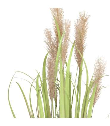 Kunsttaim IN GARDEN H70cm, tumepruun roh