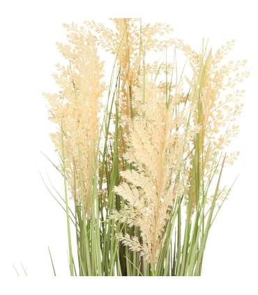 Kunsttaim IN GARDEN H87cm, beež sorgo, rohukõrred potis