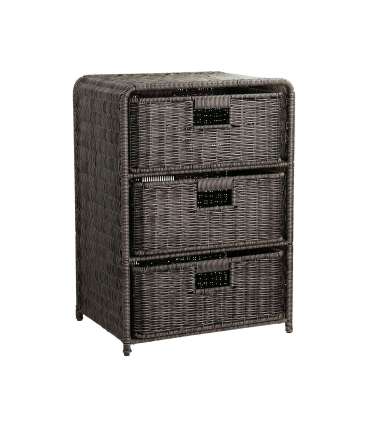 Korvriiul 3-ne BASILE 40x30xH56cm, tumep