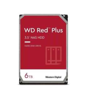 Western Digital Red Plus internal hard drive 6 TB 5400 RPM 256 MB 3.5" Serial ATA III