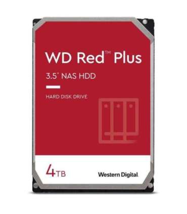 Western Digital Red Plus WD40EFPX internal hard drive 3.5" 4000 GB Serial ATA III