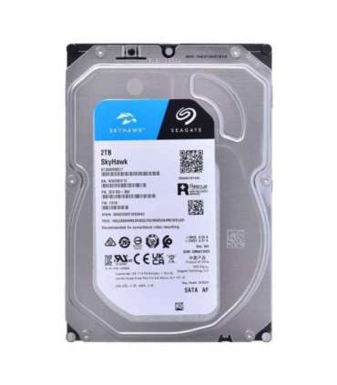 Seagate SkyHawk internal hard drive 2 TB 256 MB 3.5" Serial ATA III (ST2000VX017)