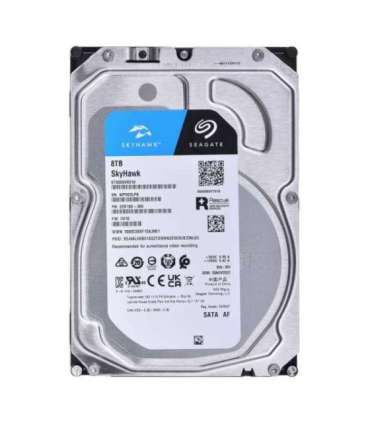 Seagate SkyHawk internal hard drive 8 TB 256 MB 3.5" Serial ATA III (ST8000VX010)