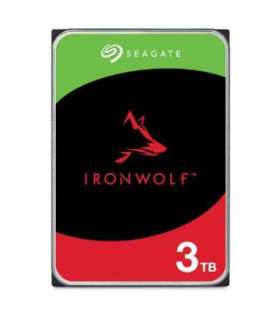 Seagate IronWolf internal hard drive 3 TB 256 MB 3.5" Serial ATA III (ST3000VN006)