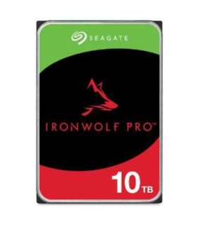 Seagate IronWolf Pro internal hard drive 10 TB 256 MB 3.5" Serial ATA III (ST10000NT001)