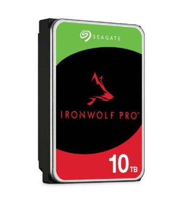 Seagate IronWolf Pro internal hard drive 10 TB 256 MB 3.5" Serial ATA III (ST10000NT001)