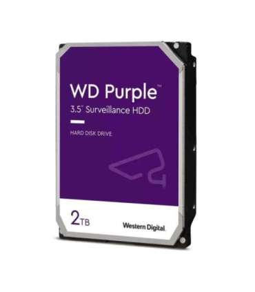 Western Digital Purple internal hard drive 2 TB 3.5" Serial ATA