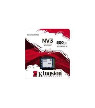 Kingston Technology 500G NV3 M.2 2230 NVMe SSD