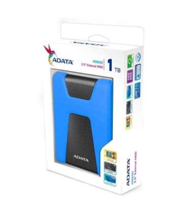 ADATA HD650 external hard drive 1000 GB Blue