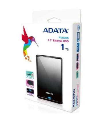 ADATA HV620S external hard drive 1000 GB Black