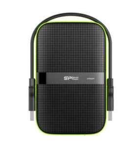 Silicon Power Armor A60 external hard drive 4000 GB Black, Green