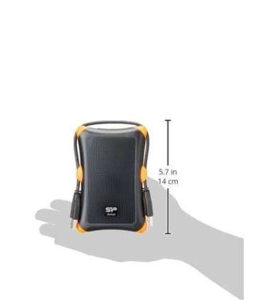 Silicon Power Armor A30 external hard drive 1 TB Black