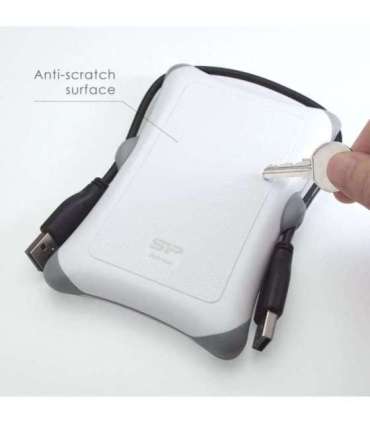 Silicon Power Armor A30 external hard drive 1 TB White