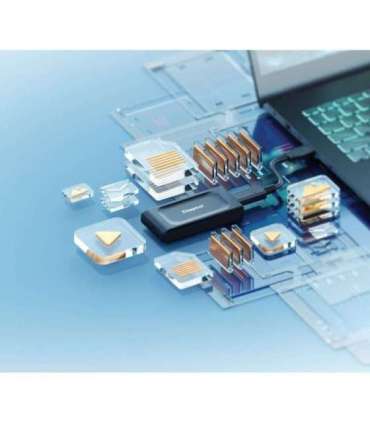 Kingston Technology 2TB XS1000 External USB 3.2 Gen 2 Portable Solid State Drive