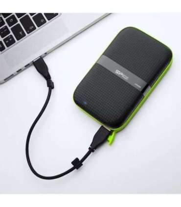 Silicon Power Armor A60 external hard drive 5000 GB Black, Green