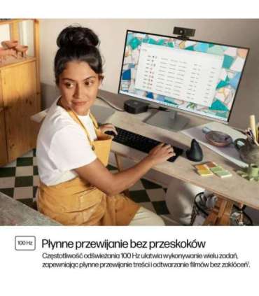 HP Series 5 27-inch FHD height-adjustable monitor - 527sh