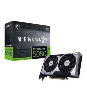 MSI GEFORCE RTX 5050 8G VENTUS 2X OC graphics card NVIDIA 8 GB GDDR6