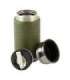 M-Tac UN-R02-750A Food thermos with foldable stainless steel spoon, 750 ml, olive green