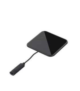 Tellur Qi Ultra-Slim Wireless Fast Charging Pad WCP03, 10W, Qi Certified, Tempered Glass Black