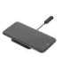 Tellur Qi Ultra-Slim Wireless Fast Charging Pad WCP03, 10W, Qi Certified, Tempered Glass Black