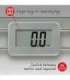 Salter 9081 SV3R Toughened Glass Compact Electronic Bathroom Scale
