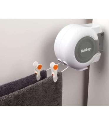 Beldray LA027016FEU7 26M Retractable Double Clothes Washing Line