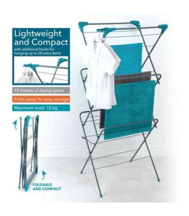 Beldray LA050397XFEU7 3-TIER ELEGANT CLOTHES AIRER