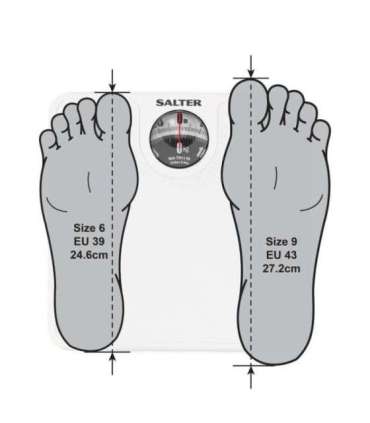 Salter 489 WHDRFEU16 Large Dial Mechanical Bathroom Scale