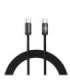 Tellur Minimalist USB-C to USB-C cable, 240W,2m, black