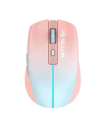 Tellur Silent Click Wireless Mouse Orange