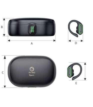 Manta MTWS011B Rytmo Sport Black