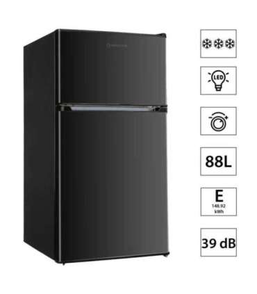 Manta MM545DBK Fridge 88L Black