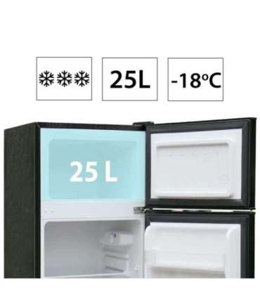 Manta MM545DBK Fridge 88L Black