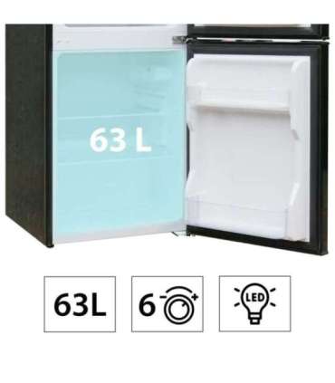 Manta MM545DBK Fridge 88L Black