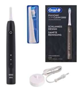 Oral-B Pulsonic Slim Clean 2000 Sonic toothbrush Black