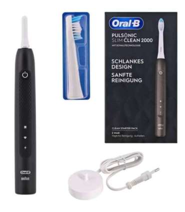 Oral-B Pulsonic Slim Clean 2000 Sonic toothbrush Black
