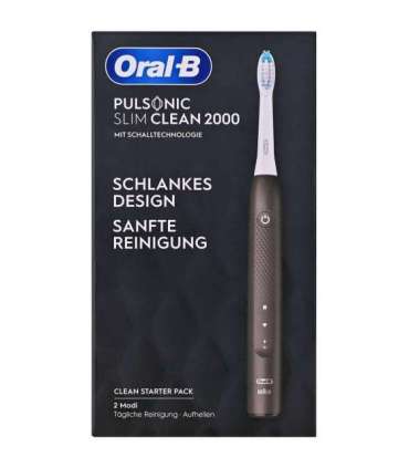 Oral-B Pulsonic Slim Clean 2000 Sonic toothbrush Black