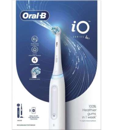 Oral-B iO 4S Adult Vibrating toothbrush White