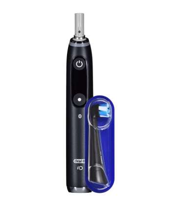 Oral-B iO 80363731 electric toothbrush Adult Rotating-oscillating toothbrush Black, Silver