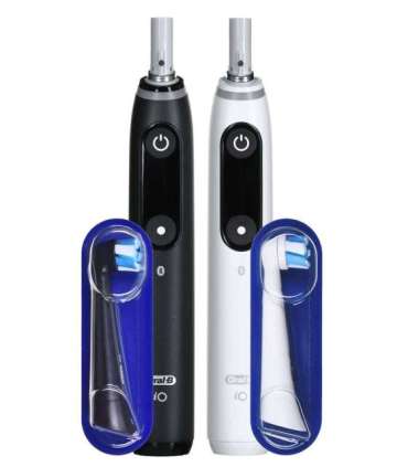 Oral-B iO Series 7 Duo Pack Magnetic toothbrush Black, White