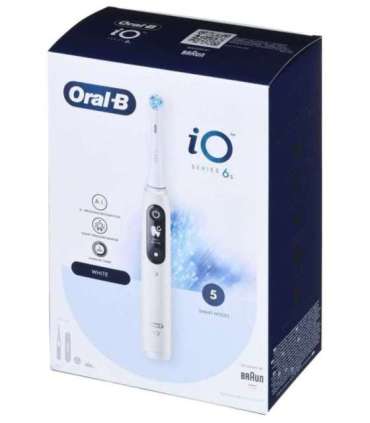 Braun Oral-B iO6 Series Electric Toothbrush White