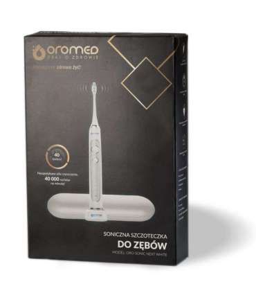 OROMED ORO-SONIC NEXT WHITE white sonic toothbrush