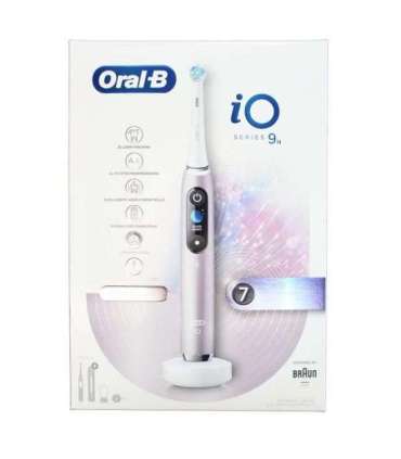 Braun  iO Series 9 Rose Quartz electric toothbrush