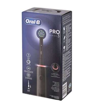 Oral-B Pro 3 Pro3 3000 Adult Rotating-oscillating toothbrush Black