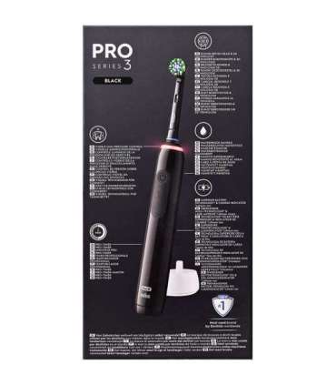 Oral-B Pro 3 Pro3 3000 Adult Rotating-oscillating toothbrush Black