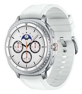 Samsung Galaxy Watch 8 Classic 3.3 cm (1.3") AMOLED 46 mm Digital 438 x 438 pixels Touchscreen Silver Wi-Fi GPS