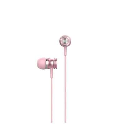 Havit E303P wired headphones pink