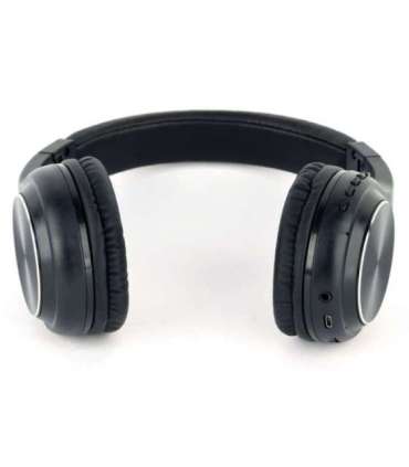 Gembird Warszawa Headset Wired & Wireless Head-band Calls/Music Micro-USB Bluetooth Black
