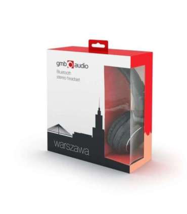 Gembird Warszawa Headset Wired & Wireless Head-band Calls/Music Micro-USB Bluetooth Black